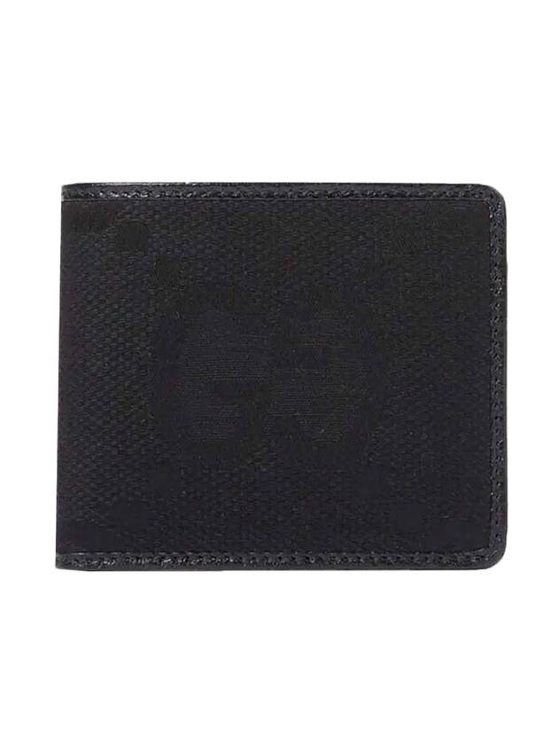 Jumbo GG Bifold Half Wallet Black - GUCCI - BALAAN 1