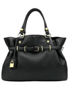 Anita Medium Calfskin Tote Bag Black - CELINE - BALAAN 2