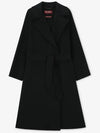 Cles Belt Single Coat Black - MAX MARA - BALAAN 3