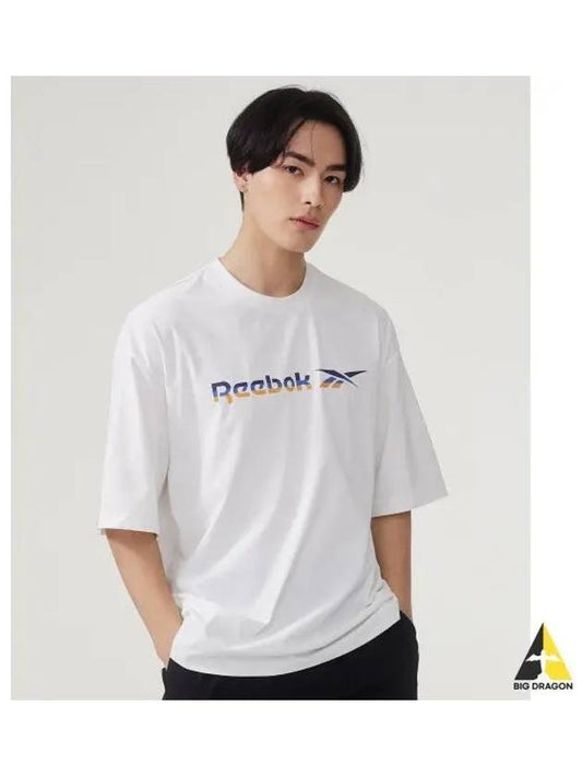 Primary Big Logo T Shirt White - REEBOK - BALAAN 1