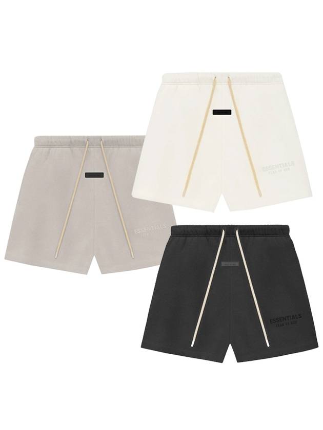 Fear of God Essential Sweatshorts Dark Oatmeal - FEAR OF GOD ESSENTIALS - BALAAN 3