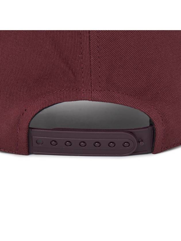 Courr ges 123ACT002CO0024 BURGUNDY Unisex Cap Hat - COURREGES - BALAAN 7