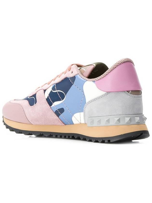 Women's Rock Runner Sneakers RW2S0291TNL - VALENTINO - BALAAN 4