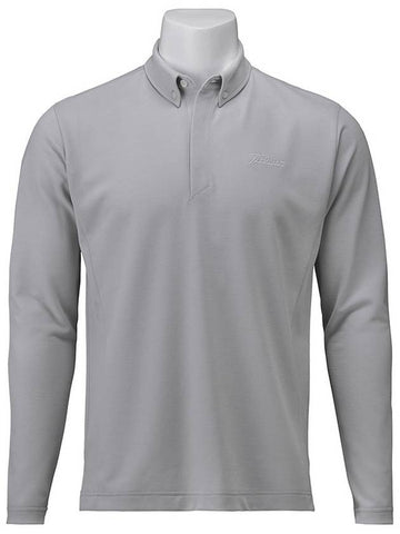 Men s Wool Blend Pique Button Down Shirt - TITLEIST - BALAAN 1