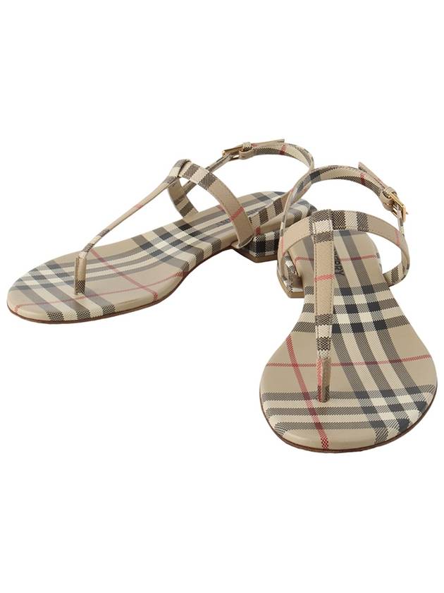 8047805 Emily check strap sandals size 36 33685 2 - BURBERRY - BALAAN 3