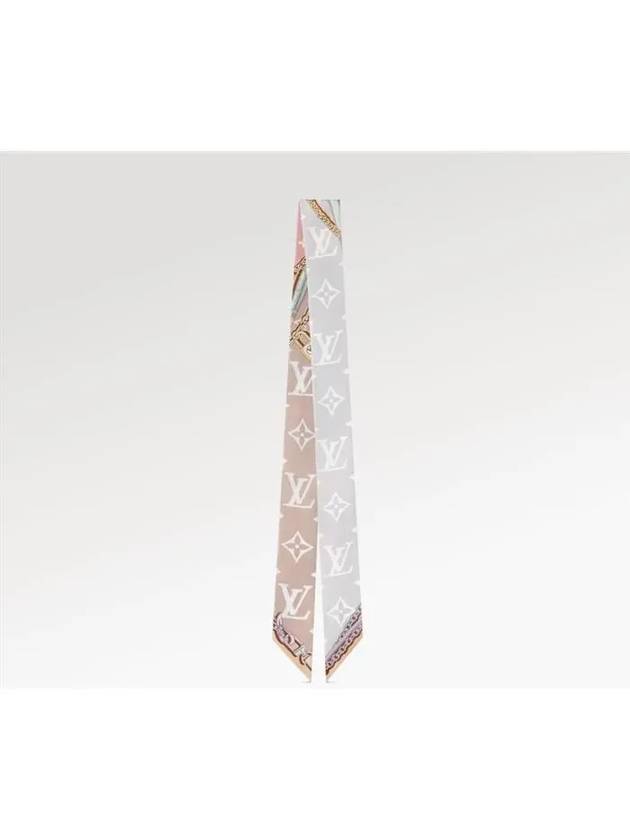 Ultimate Monogram BB Scarf White - LOUIS VUITTON - BALAAN 3