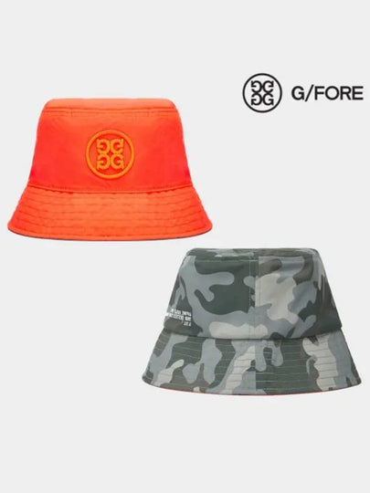 Circle G'S Camo Reversible Featherweight Tech Bucket Hat - G/FORE - BALAAN 2