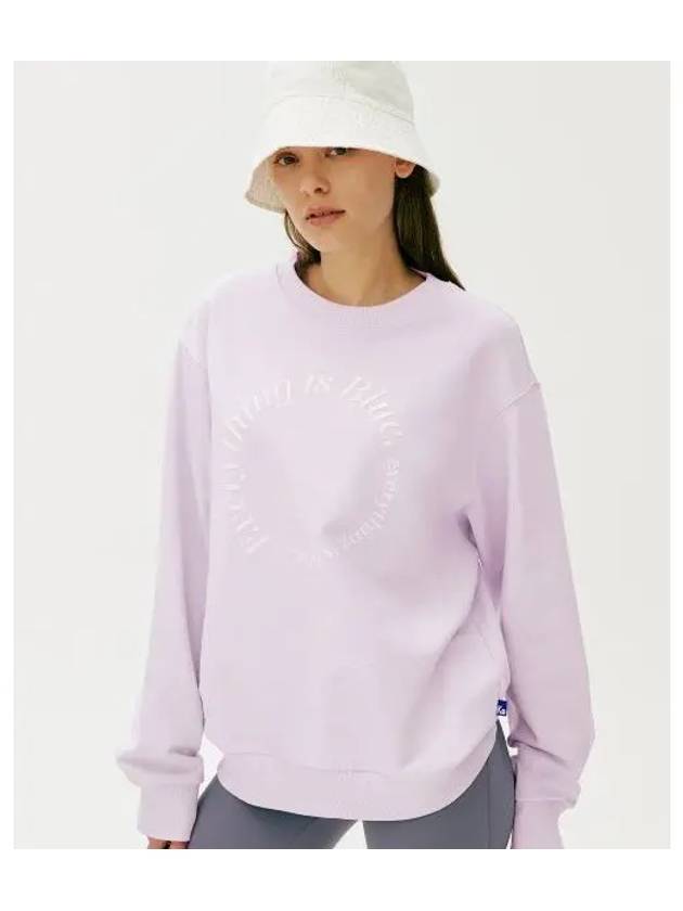 Every Blue Lettering Sweatshirt KD2POF1103FLVD - KEDS - BALAAN 1