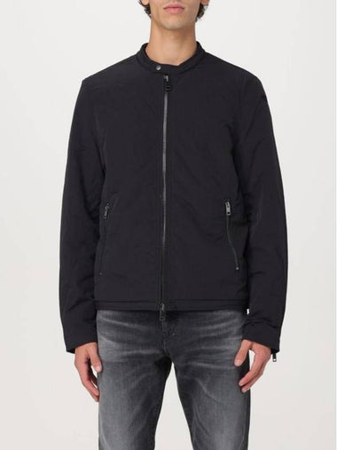 J Carver Padded Zip-Up Jacket Black - DIESEL - BALAAN 1