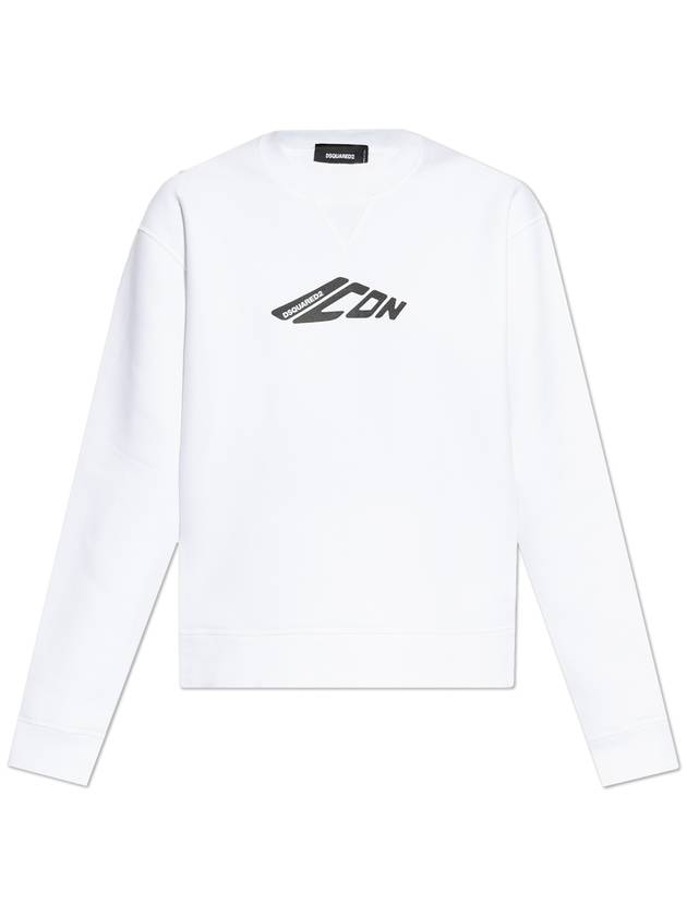 Dsquared2 Sweatshirt With Logo, Women's, White - DSQUARED2 - BALAAN 1