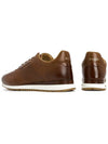 Asken Leather Low Top Sneakers Brown - BALLY - BALAAN 7