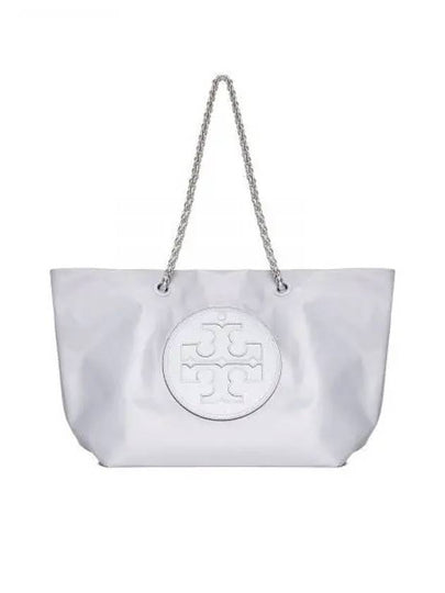 Ella Chain Tote Bag Grey - TORY BURCH - BALAAN 2