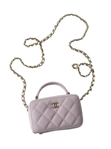 CC Logo Mini Camera Cross Back Light Pink - CHANEL - BALAAN 1