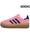 Gazelle Bold Low Top Sneakers Pink Glow - ADIDAS - BALAAN 2