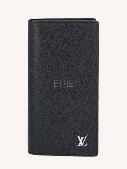 Brazza Taiga Long Wallet Black - LOUIS VUITTON - BALAAN 2