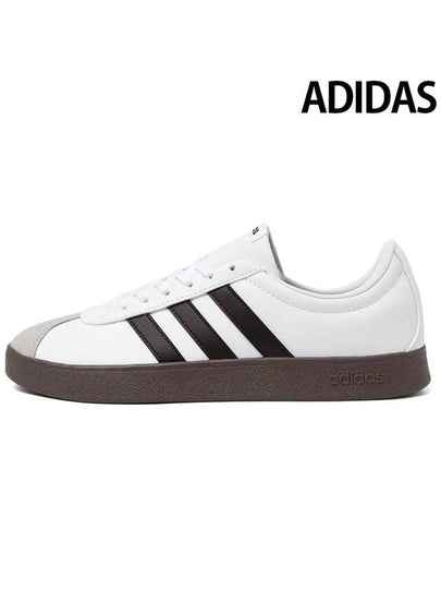 VL Court Base Low Top Sneakers White Black - ADIDAS - BALAAN 2