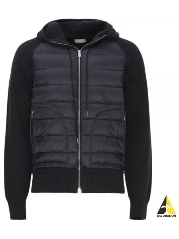 9B00020 M1241 742 Knit padded cardigan - MONCLER - BALAAN 1