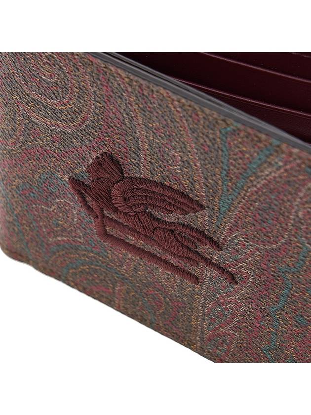 Paisley Print Bifold Wallet Brown - ETRO - BALAAN 7