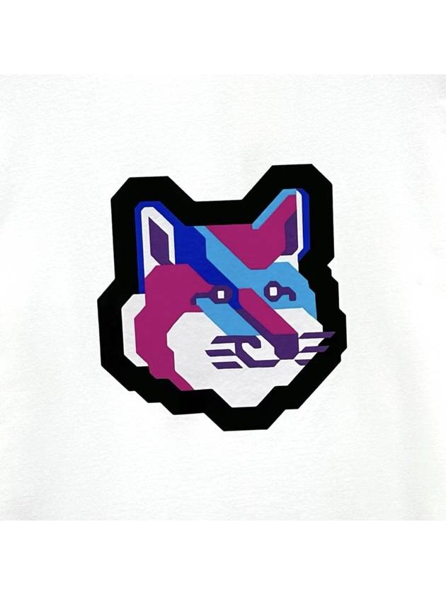 Season OFF Sale Pixel Fox Short Sleeve TShirt HM00120 KJ0008 - MAISON KITSUNE - BALAAN 4