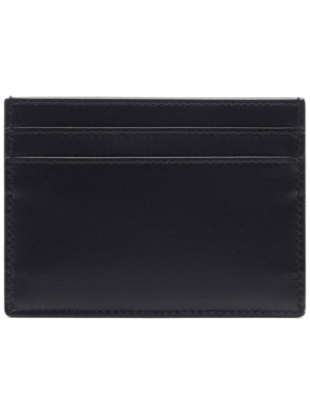 Mini Monogram Card Wallet Black - SAINT LAURENT - BALAAN 5