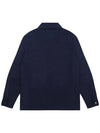 Workwear Jumper Military Jacket Navy - SOLEW - BALAAN 3