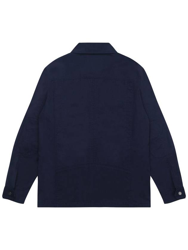 Workwear Jumper Military Jacket Navy - SOLEW - BALAAN 3