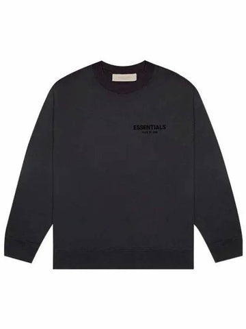 Essential Stretch Rimo Sweatshirt Black Men's Sweatshirt 192BT212120F 454 - FEAR OF GOD - BALAAN 1