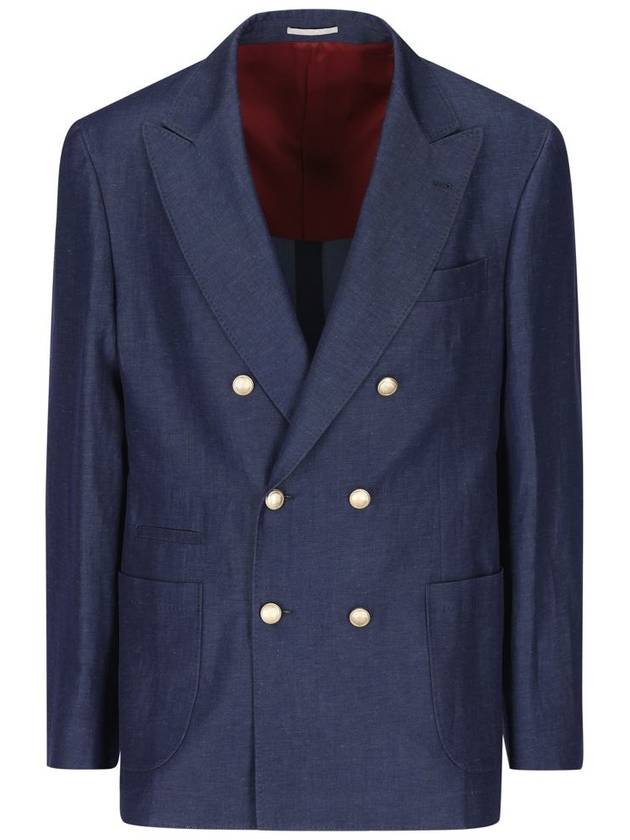 Suit Set MB404LDBHEC189 P24 DENIM - BRUNELLO CUCINELLI - BALAAN 4