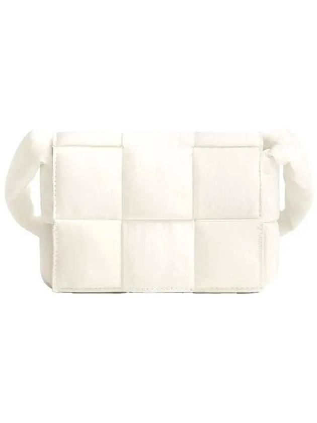 Padded Tech Mini Cassette Cross Bag White - BOTTEGA VENETA - BALAAN 2