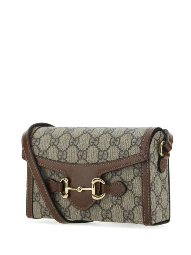 Horsebit 1955 Mini Bag Brown Beige - GUCCI - BALAAN 3