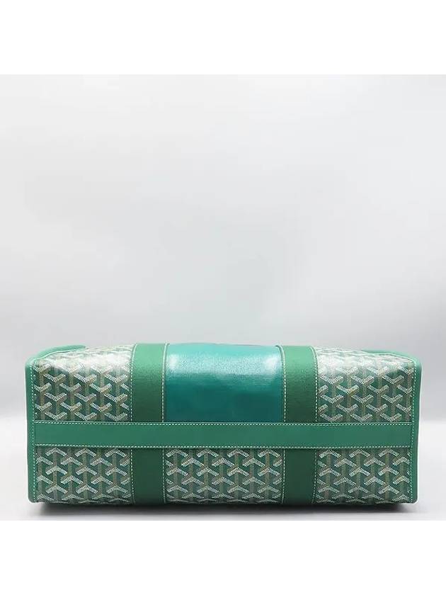 Green Canvas and Leather Villette MM Tote Bag - GOYARD - BALAAN 5