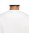 Men's Industrial One Print Sweatshirt White - STONE ISLAND - BALAAN 8