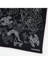 Camellia Square Silk Scarf AA9642 B14957 NT214 - CHANEL - BALAAN 2