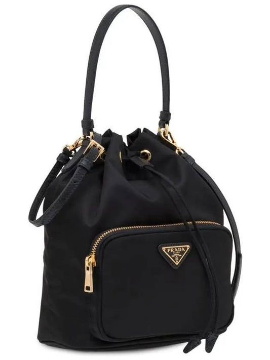 Prada Triangle Logo Re Nylon Women s Bucket Bag 1BH038 - SAINT LAURENT - BALAAN 2