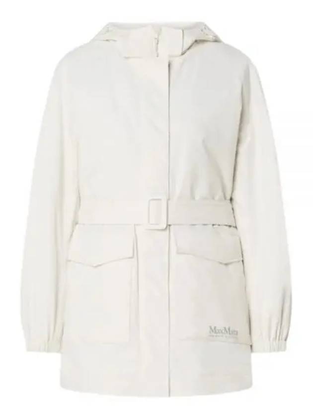 Circolo Hooded Padding White - MAX MARA - BALAAN 2