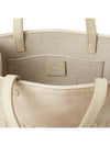 Embroidered Logo Mini Shopping Tote Bag Dusty Golden - GIVENCHY - BALAAN 9