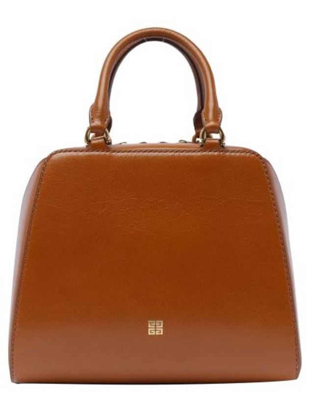 Antigona Cube Mini Bag Brown - GIVENCHY - BALAAN 3