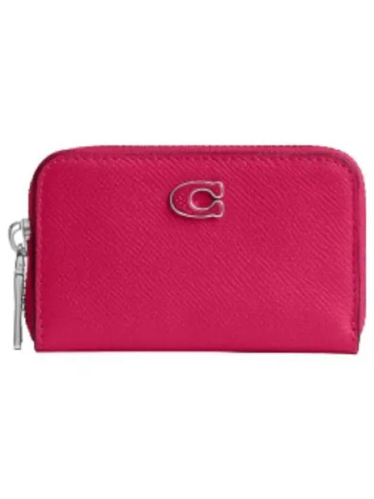 Small Zip Around Card Case Wallet - COACH - BALAAN 1