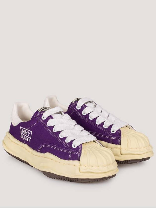 Blakey VL OG sole canvas lowtop sneakers purple A09FW732 PURPLE - MIHARA YASUHIRO - BALAAN 1