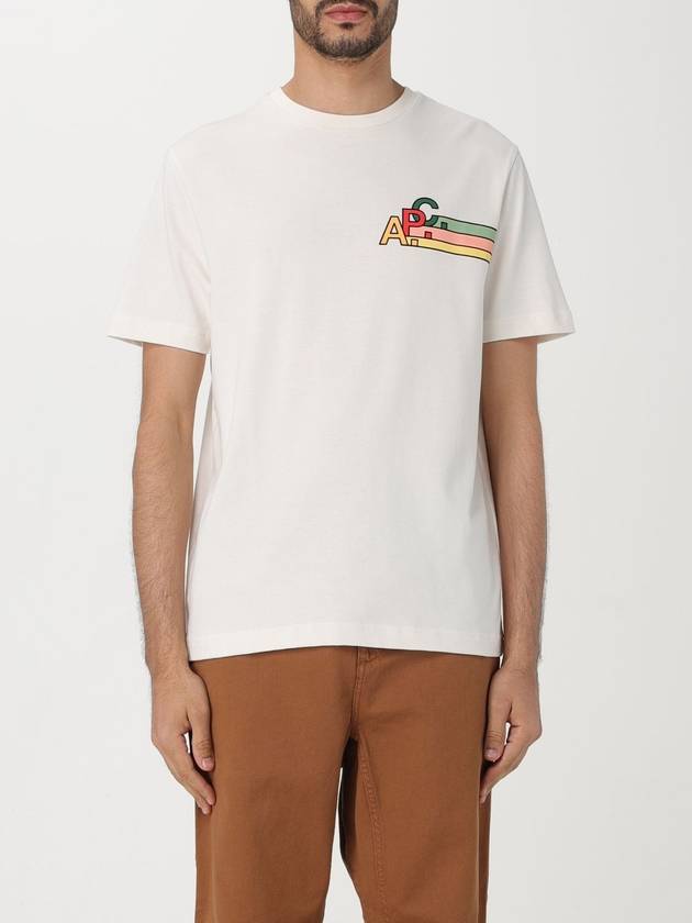 T-shirt A.P.C. con logo - A.P.C. - BALAAN 1