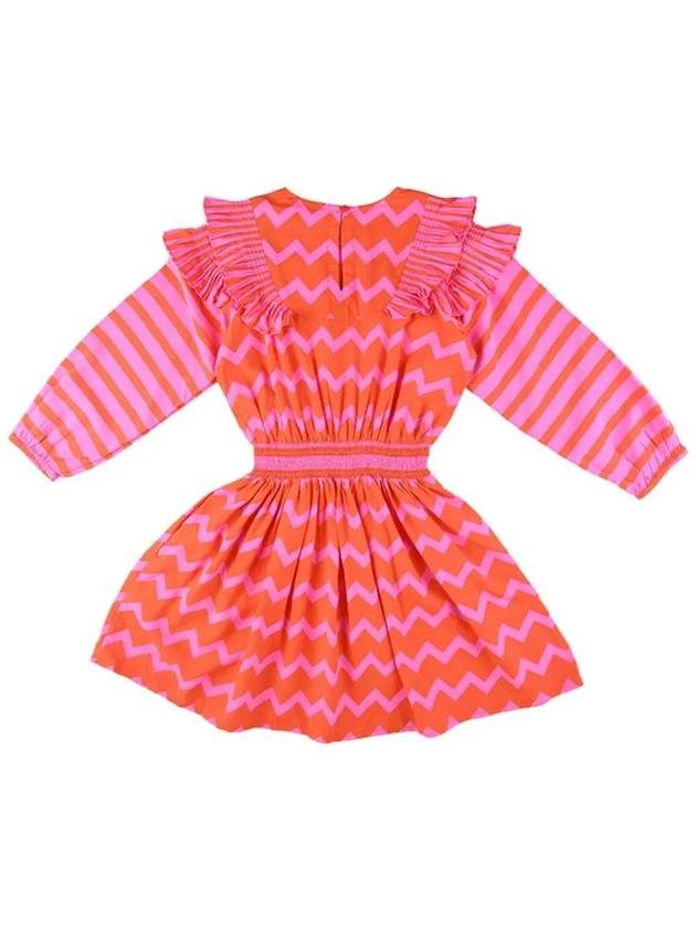 Stella McCartney Kids Double Frill Dress 566709 SNKA1 5567 - THE ANIMALS OBSERVATORY - BALAAN 2