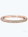 Me Pave Ring Rose Gold - PANDORA - BALAAN 2