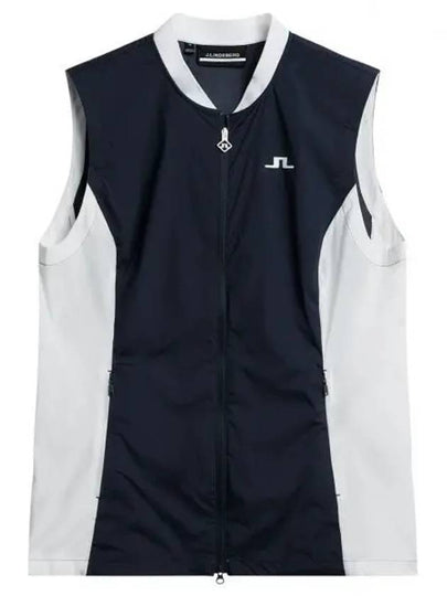 Thorine Windproof Vest Navy - J.LINDEBERG - BALAAN 2