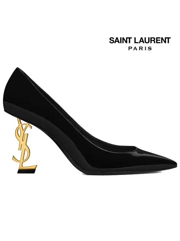 Opium Pumps Black Gold - SAINT LAURENT - BALAAN 3