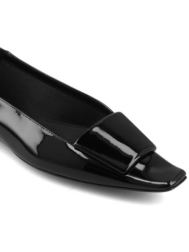 Saint Laurent  Flat shoes Black - SAINT LAURENT - BALAAN 4