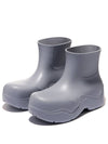 Puddle Rubber Ankle Rain Boots Grey - BOTTEGA VENETA - BALAAN 2