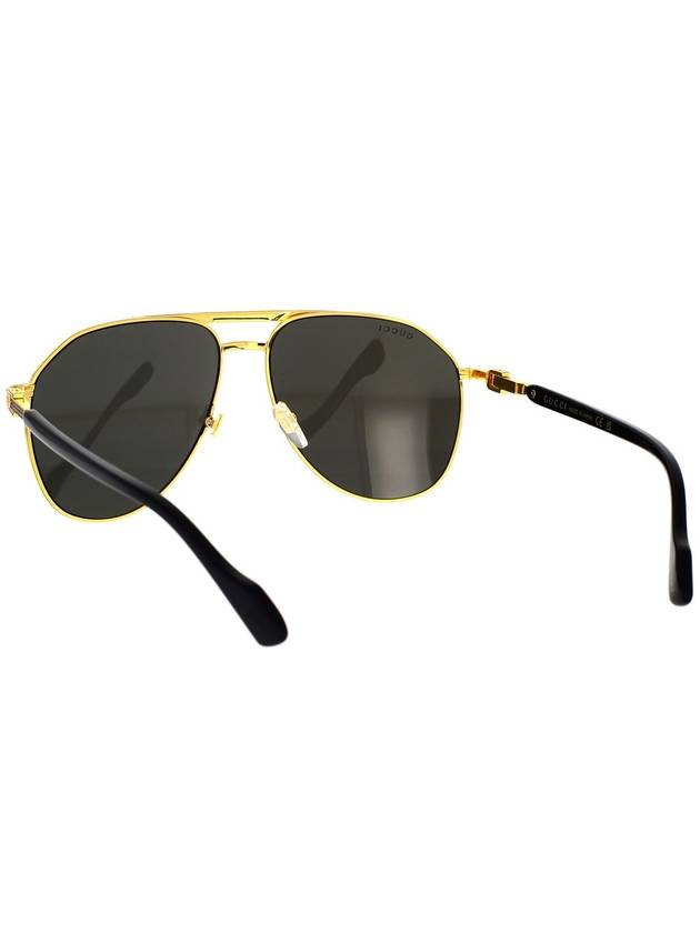 Eyewear Pilot Frame Sunglasses Grey - GUCCI - BALAAN 6