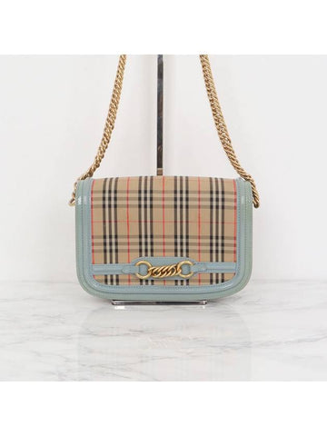 Check link chain shoulder bag SKU 9234 - BURBERRY - BALAAN 1