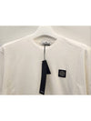 Logo Patch Short Sleeves T-Shirt White - STONE ISLAND - BALAAN 3