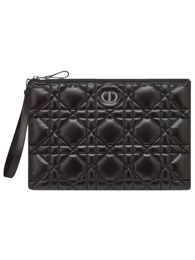 Caro Daily Pouch Black - DIOR - BALAAN 1